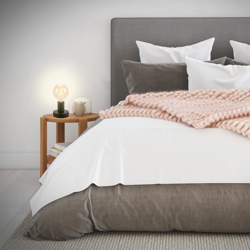 Briloner 7023-015 - Настольная лампа TEEPU 1xE27/10W/230V черный