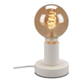 Briloner 7023-016 - Настольная лампа TEEPU 1xE27/10W/230V белый