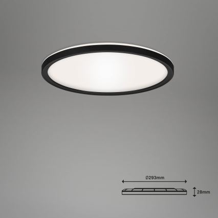 Briloner 7058-015 - Світлодіодний світильник з регулюванням яскравості SLIM LED/18W/230V 2700-6500K Wi-Fi Tuya + пульт дистанційного керування