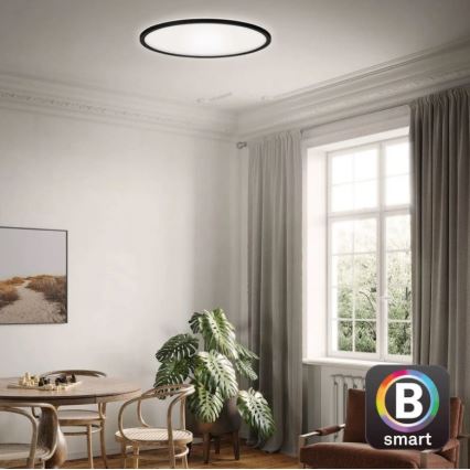 Briloner 7059-015 - Светодиодный потолочный светильник с регулированием яркости SLIM LED/22W/230V 2700-6500K Wi-Fi Tuya + дистанционное управление