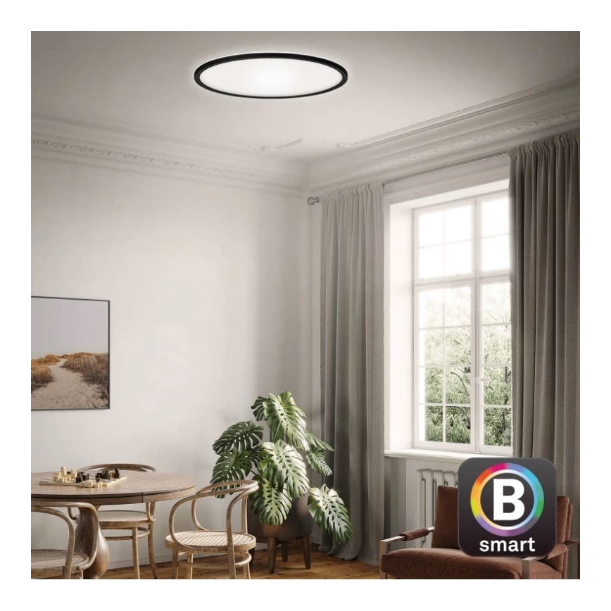 Briloner 7059-015 - Светодиодный потолочный светильник с регулированием яркости SLIM LED/22W/230V 2700-6500K Wi-Fi Tuya + дистанционное управление