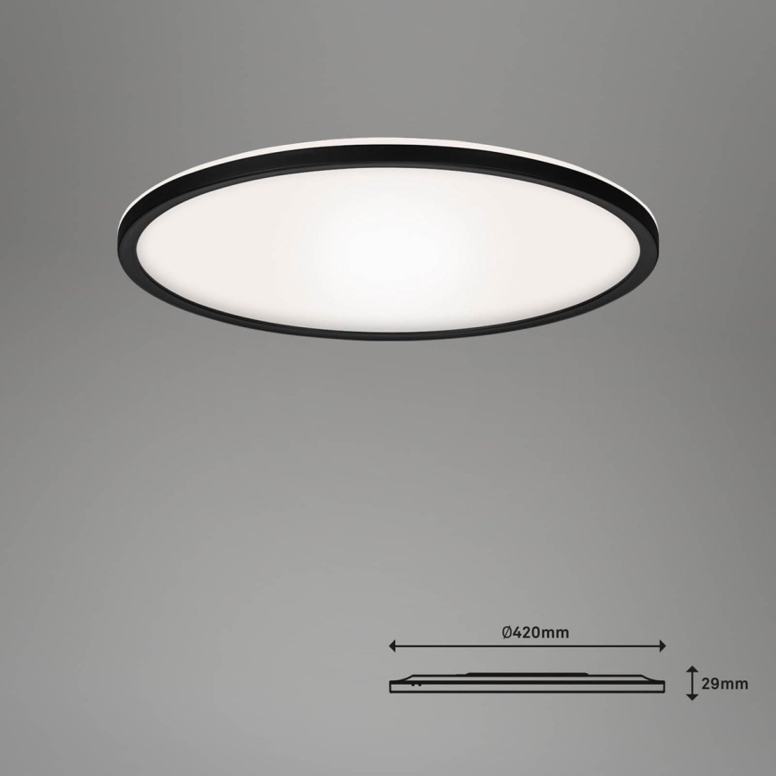 Briloner 7059-015 - Светодиодный потолочный светильник с регулированием яркости SLIM LED/22W/230V 2700-6500K Wi-Fi Tuya + дистанционное управление