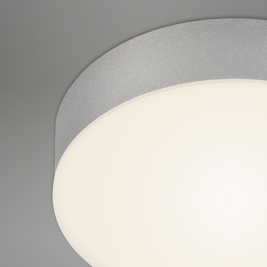 Briloner 7065-014 - Светодиодный потолочный светильник FLAME LED/16W/230V серебристый
