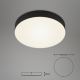 Briloner 7065-015 - Стельовий LED світильник FLAME LED/16W/230V чорний