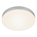Briloner 7066-014 - Стельовий LED світильник FLAME LED/21W/230V 3000K срібний діаметр 28,7 см