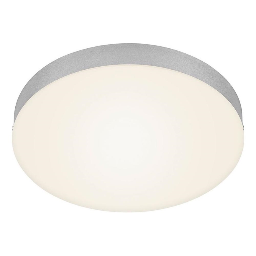 Briloner 7066-014 - Стельовий LED світильник FLAME LED/21W/230V 3000K срібний діаметр 28,7 см