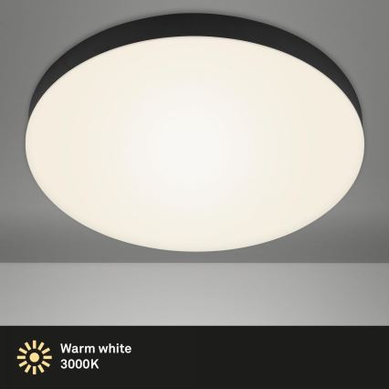 Briloner 7068-015 - Стельовий LED світильник FLAME LED/24,5W/230V 3000K чорний