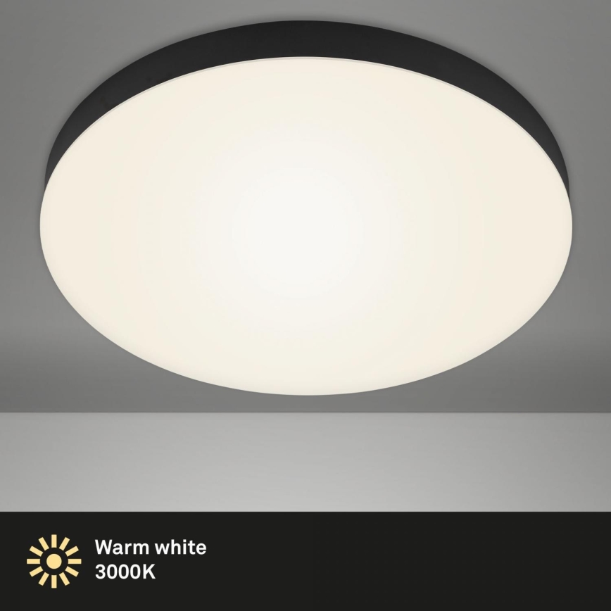 Briloner 7068-015 - Стельовий LED світильник FLAME LED/24,5W/230V 3000K чорний