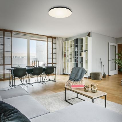 Briloner 7068-015 - Светодиодный потолочный светильник FLAME LED/24,5W/230V 3000K черный