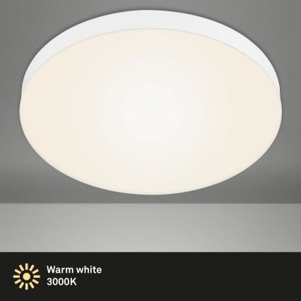 Briloner 7068-016 - Светодиодный потолочный светильник FLAME LED/24,5W/230V 3000K диаметр 38 см белый