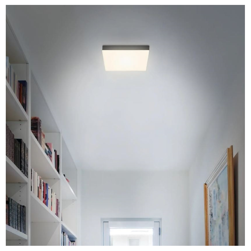 Briloner 7070-015 - Стельовий LED світильник FLAME LED/16W/230V чорний