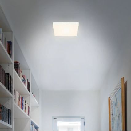 Briloner 7070-016 - Стельовий LED світильник FLAME LED/16W/230V білий