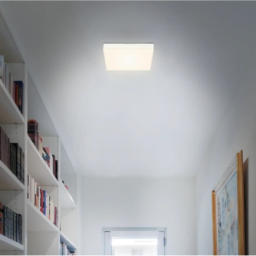 Briloner 7070-016 - Светодиодный потолочный светильник FLAME LED/16W/230V белый