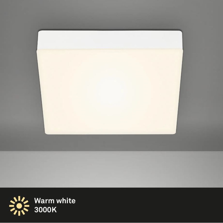 Briloner 7070-016 - Светодиодный потолочный светильник FLAME LED/16W/230V белый