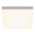 Briloner 7071-014 - Светодиодный потолочный светильник FLAME LED/21W/230V 3000K 28,7x28,7 см серебристый