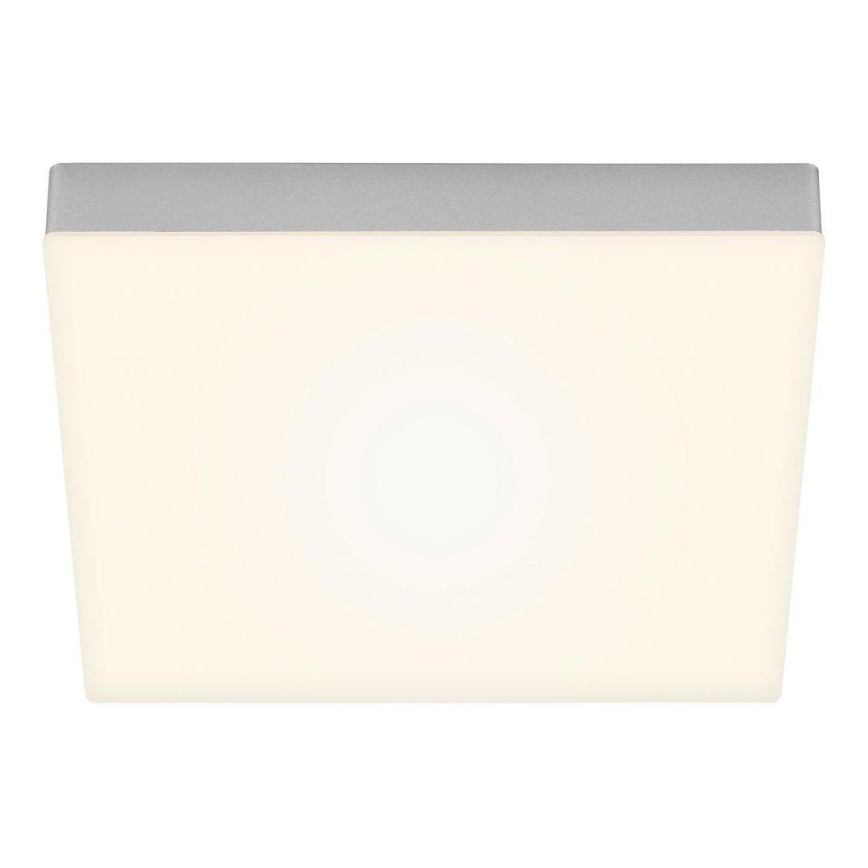 Briloner 7071-014 - Светодиодный потолочный светильник FLAME LED/21W/230V 3000K 28,7x28,7 см серебристый