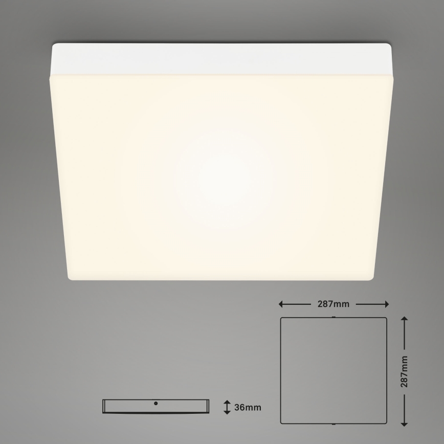 Briloner 7071016 - Стельовий LED світильник FLAME LED/21W/230V білий
