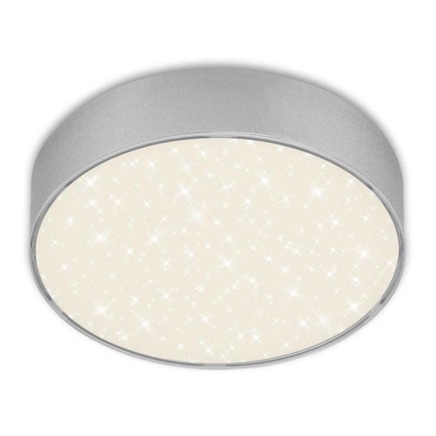 Briloner 7072-414 - Светодиодный потолочный светильник STAR SKY LED/11W/230V 4000K диаметр 15 см серебристый