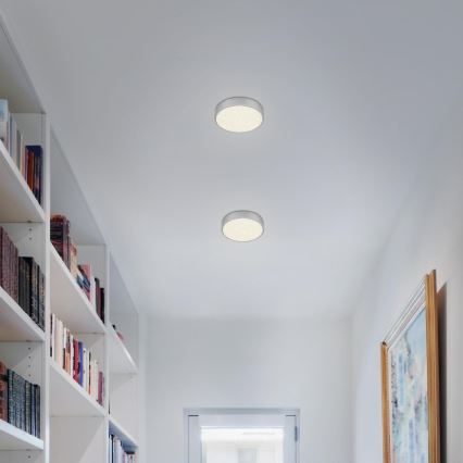 Briloner 7072-414 - Светодиодный потолочный светильник STAR SKY LED/11W/230V 4000K диаметр 15 см серебристый
