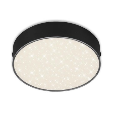 Briloner 7072-415 - Светодиодный потолочный светильник STAR SKY LED/11W/230V 4000K диаметр 15 см черный