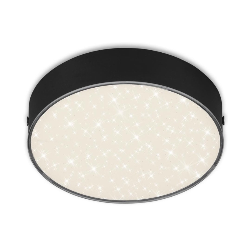 Briloner 7072-415 - Светодиодный потолочный светильник STAR SKY LED/11W/230V 4000K диаметр 15 см черный