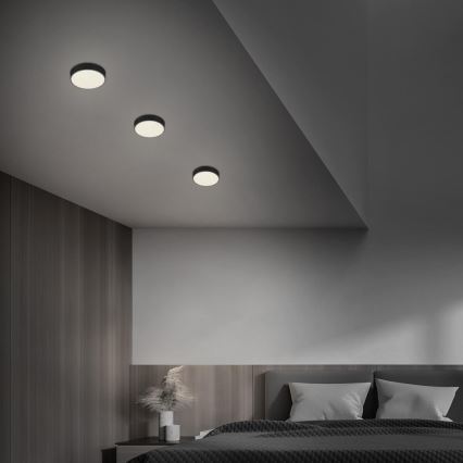 Briloner 7072-415 - Светодиодный потолочный светильник STAR SKY LED/11W/230V 4000K диаметр 15 см черный