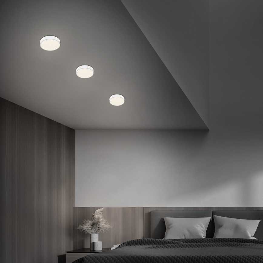 Briloner 7072-416 - Светодиодный потолочный светильник STAR SKY LED/11W/230V 4000K диаметр 15 см белый