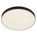 Briloner 7075-415 - Светодиодный потолочный светильник STAR SKY LED/24,5W/230V 4000K диаметр 38 см черный
