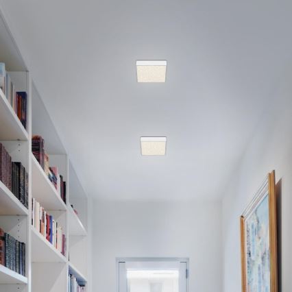 Briloner 7076-416 - Светодиодный потолочный светильник STAR SKY LED/11W/230V 4000K 15x15 см белый