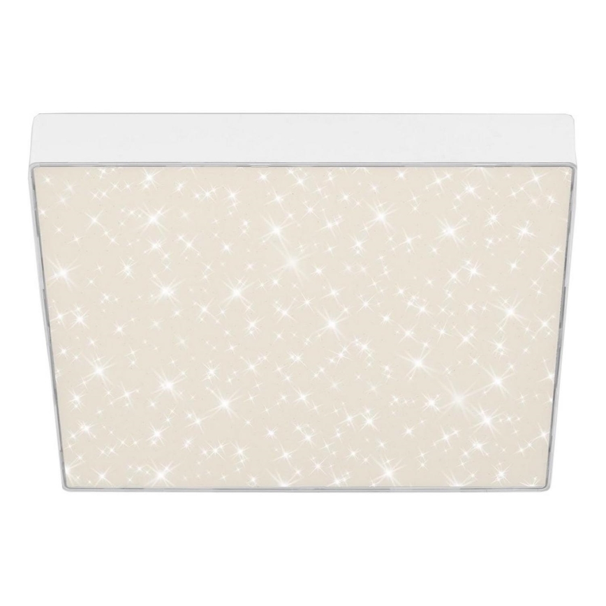 Briloner 7078-416 - Стельовий LED світильник STAR SKY LED/21W/230V 4000K 28x28 см білий