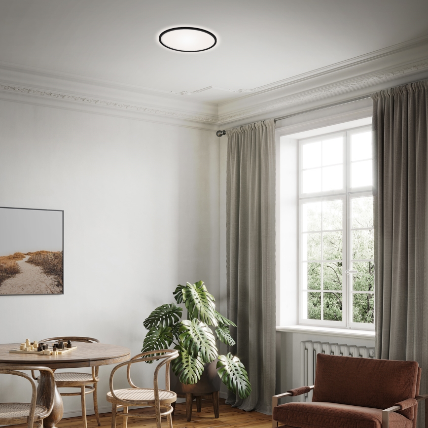 Briloner 7079-015 - Светодиодный потолочный светильник с регулированием яркости SLIM LED/18W/230V 2700-6500K + дистанционное управление
