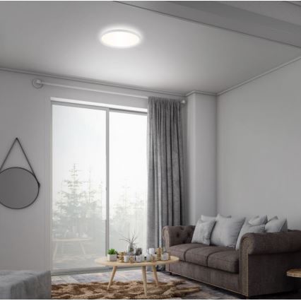 Briloner 7079-016 - Светодиодный потолочный светильник с регулированием яркости SLIM LED/18W/230V 2700-6500K + дистанционное управление