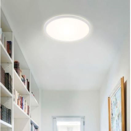 Briloner 7079-016 - Светодиодный потолочный светильник с регулированием яркости SLIM LED/18W/230V 2700-6500K + дистанционное управление