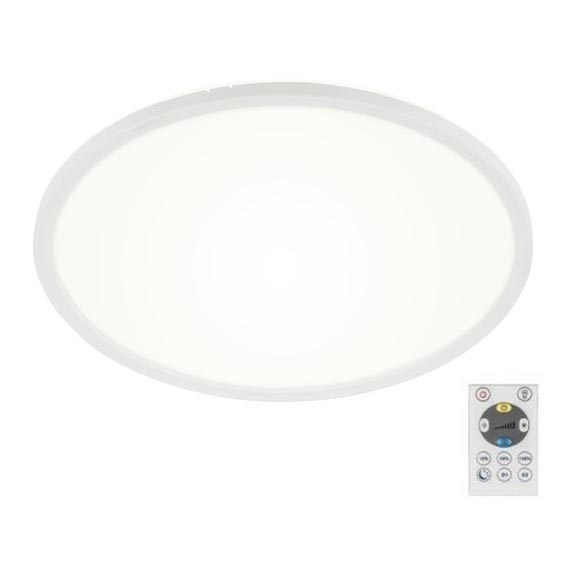 Briloner 7080-016 - Светодиодный потолочный светильник с регулированием яркости SLIM LED/22W/230V 2700-6500K + дистанционное управление