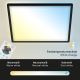 Briloner 7081-015 - Светодиодный потолочный светильник с регулированием яркости SLIM LED/18W/230V 2700-6500K + дистанционное управление