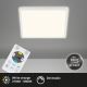 Briloner 7081-016 - Стельовий LED світильник з регулюванням яскравості SLIM LED/18W/230V 2700-6500K + дистанційне керування