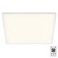 Briloner 7082-016 - Светодиодный потолочный светильник с регулированием яркости SLIM LED/22W/230V 2700-6500K + дистанционное управление