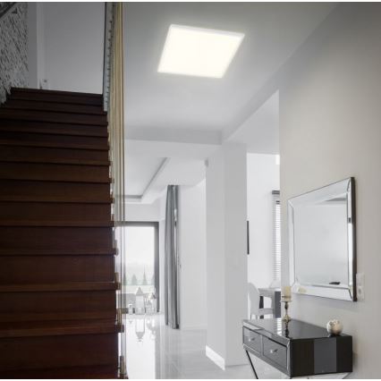 Briloner 7082-016 - Светодиодный потолочный светильник с регулированием яркости SLIM LED/22W/230V 2700-6500K + дистанционное управление