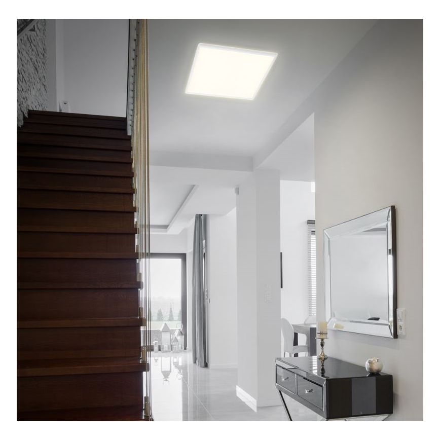 Briloner 7082-016 - Светодиодный потолочный светильник с регулированием яркости SLIM LED/22W/230V 2700-6500K + дистанционное управление