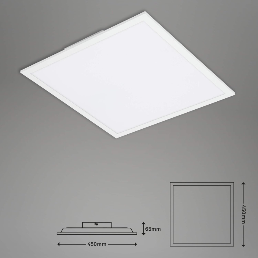 Briloner 7087-016 - LED RGBW Світильник з регулюванням яскравості SMART LED/24W/230V 3000-6500K Wi-Fi Tuya + пульт дистанційного керування