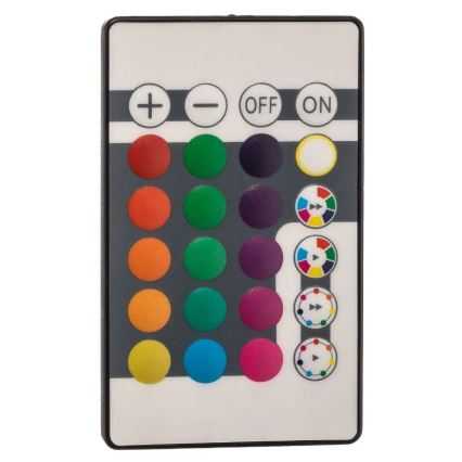 Briloner 7094-416 - Стельовий RGBW-світильник з регулюванням яскравості SLIM LED/22W/230V + пульт дистанційного керування