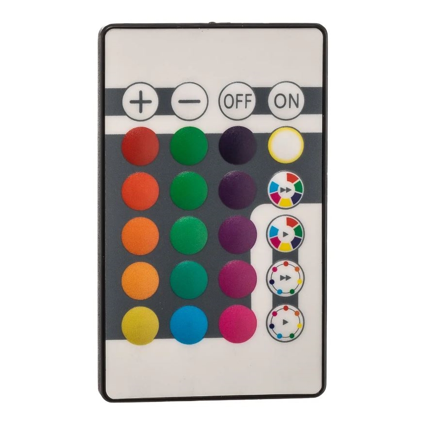 Briloner 7094-416 - Стельовий RGBW-світильник з регулюванням яскравості SLIM LED/22W/230V + пульт дистанційного керування