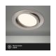 Briloner 7116-412 - Светодиодный встроенный светильник для ванной комнаты FLAT IN LED/9W/230V IP23