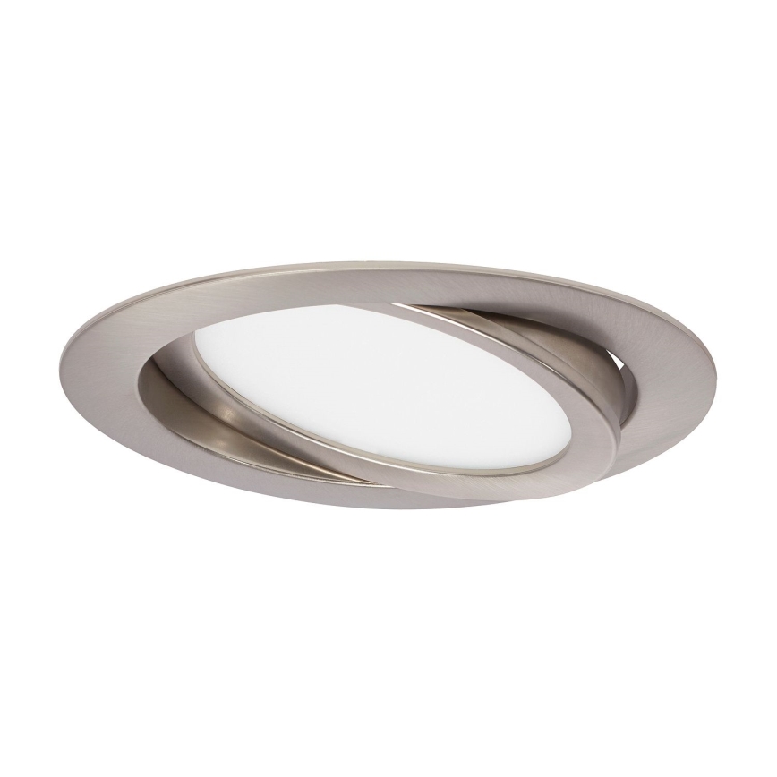 Briloner 7116-432 - НАБОР 3x Светодиодный встроенный светильник для ванной комнаты FLAT IN LED/9W/230V IP23