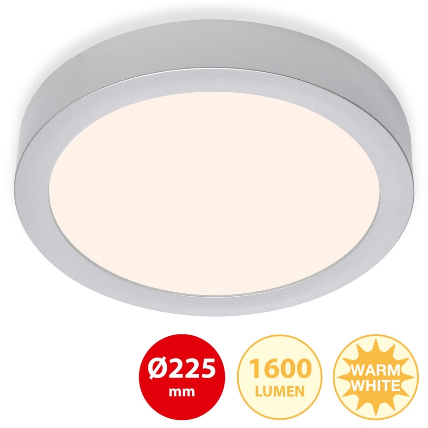 Briloner 7117-014 - Светодиодный потолочный светильник FIRE LED/16,5W/230V 3000K