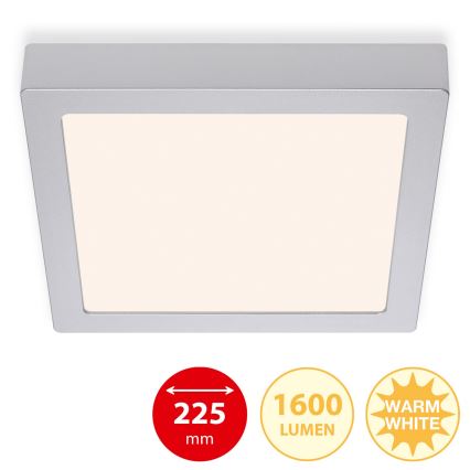 Briloner 7118-014 - Стельовий LED світильник FIRE LED/16,5W/230V 3000K