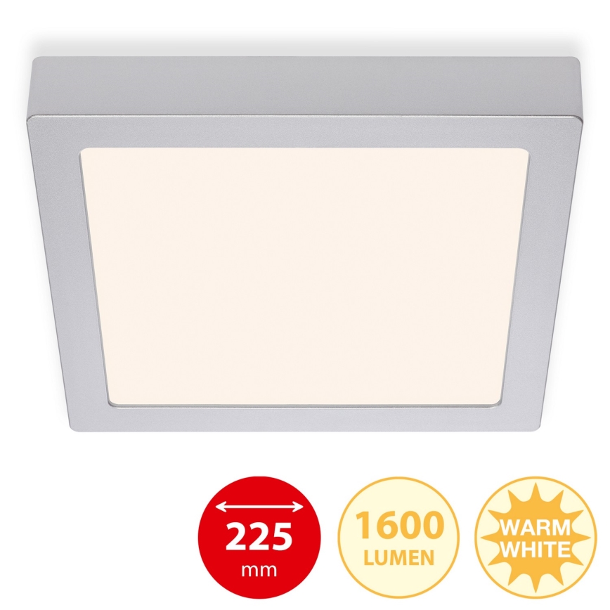 Briloner 7118-014 - Стельовий LED світильник FIRE LED/16,5W/230V 3000K