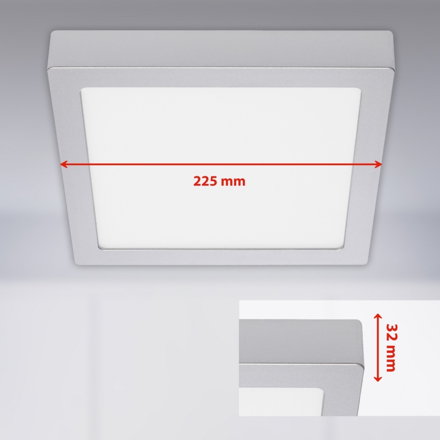Briloner 7118-014 - Стельовий LED світильник FIRE LED/16,5W/230V 3000K