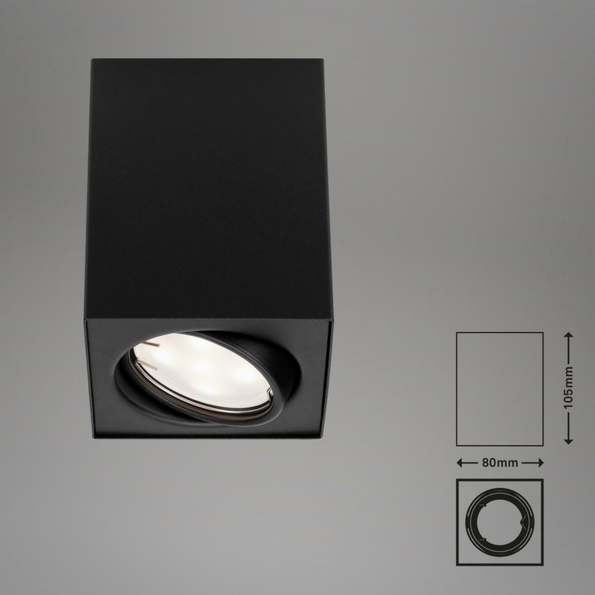 Briloner 7120-015 - Світлодіодний точковий світильник TUBE 1xGU10/5W/230V квадратний