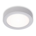 Briloner 7122-014 - потолочный светильник LED FIRE, 11 Вт, 230 В, 3000 К, диаметр 17 см, серебристый